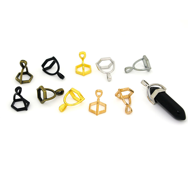 Jewelry Making Hardware - 20 pezzi tappo pietra preziosa esagonale