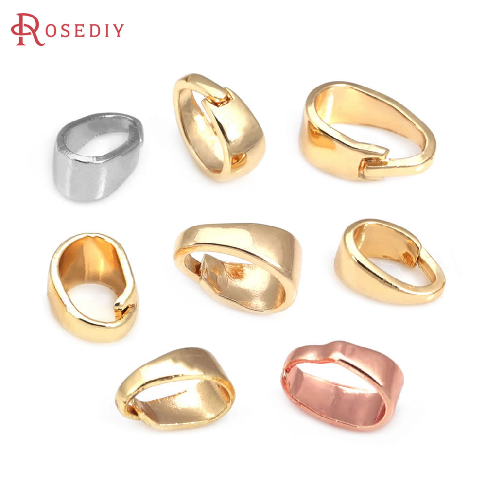 Jewelry Making Hardware - 7x3.5MM 6x4MM 7x5MM 9x4MM 18K Colore