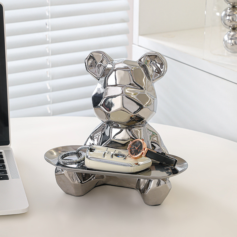 Jewelry Making Desk - Moderno Portagioie in Ceramica a Forma