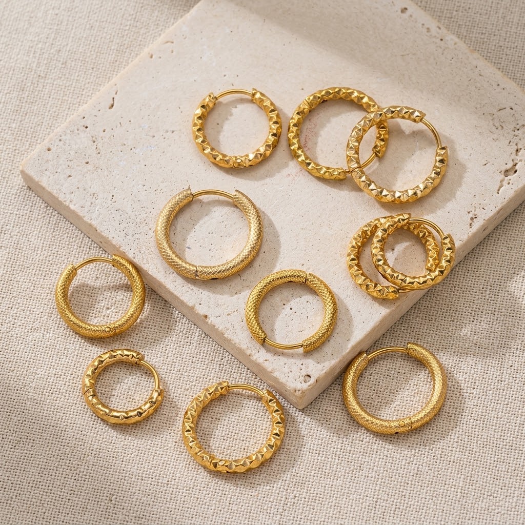 Jewelry Making Hammer - 4 pezzi/Lotto Orecchini a Cerchio in