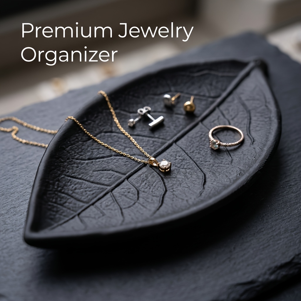 Jewelry Making Desk - Vassoio Portagioie Minimalista 3D a Forma