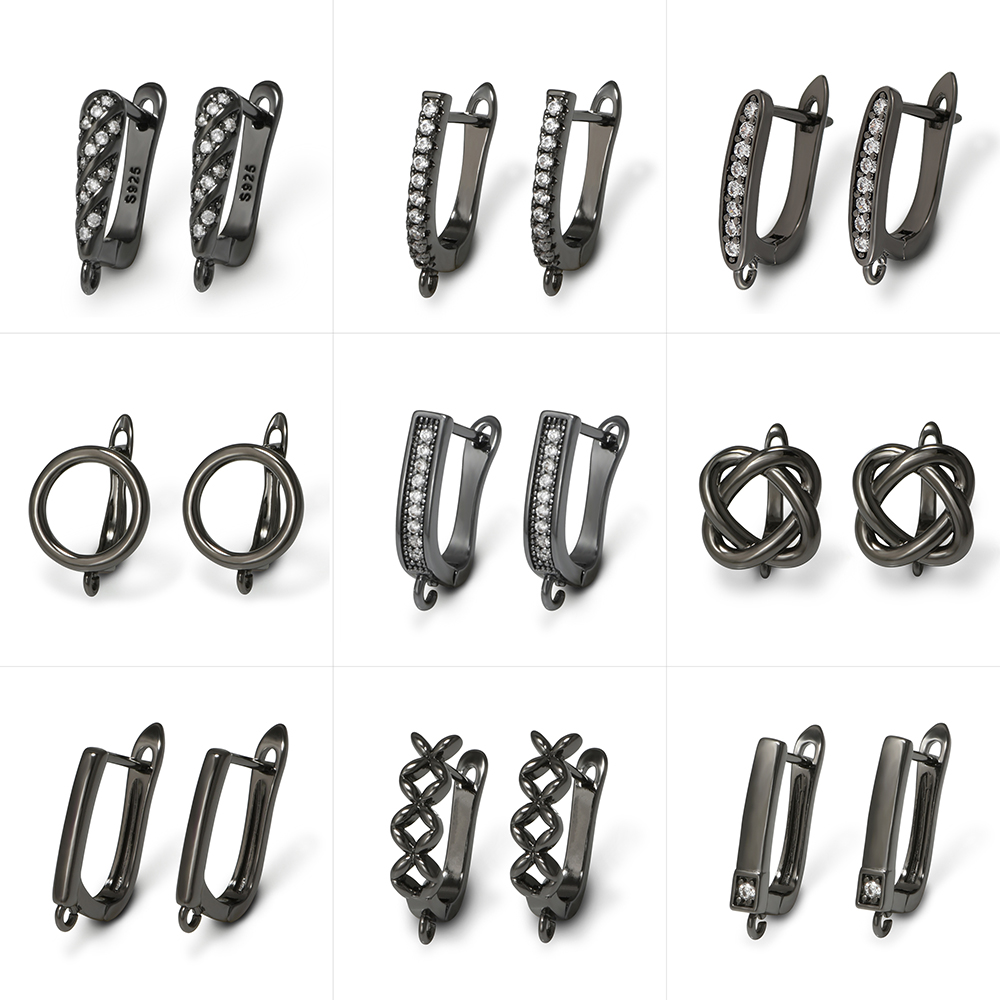 Jewelry Making Hardware - YANASI 1 Paio di Ganci per