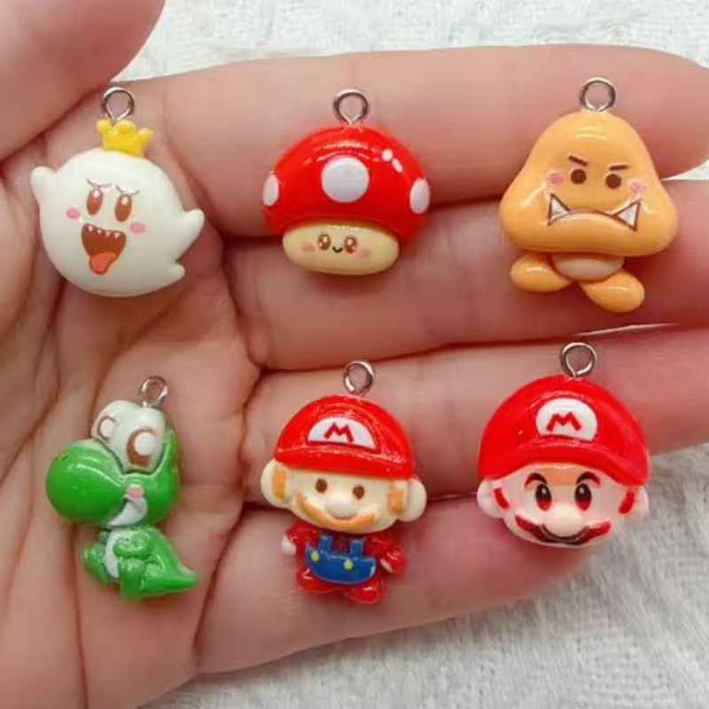 Jewelry Making Pendants - 10 pendenti in resina a forma