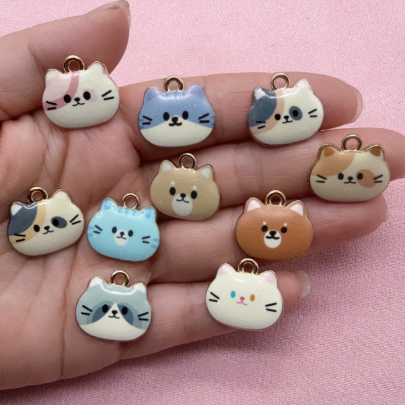 Jewelry Making Pendants - 12 Pezzi Ciondoli in Lega a