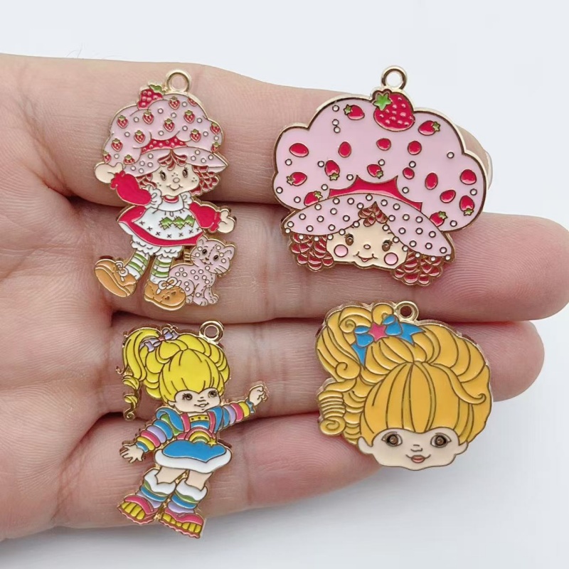 Jewelry Making Pendants - 10 Pezzi Ciondoli in Metallo Smaltato