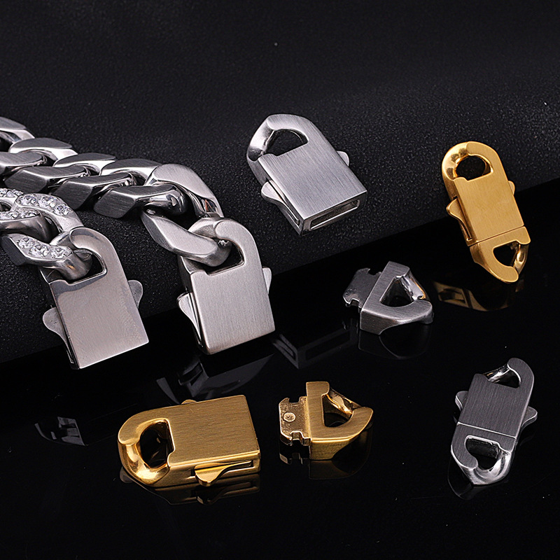 Jewelry Making Chain - Moschettoni a Molla in Acciaio Inossidabile