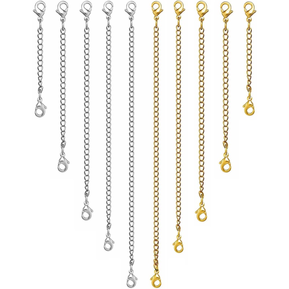 10 Pezzi di Prolunghe per Cate - Jewelry Making Chain recensione e prezzo