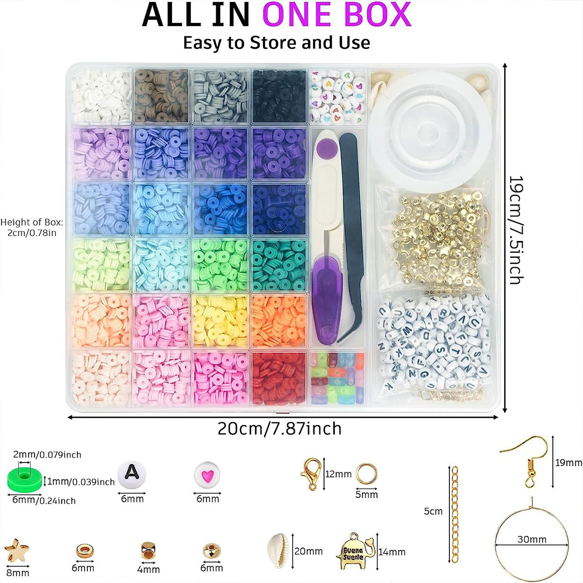 6000 pezzi 24 colori perline p - Jewelry Making Course recensione e prezzo