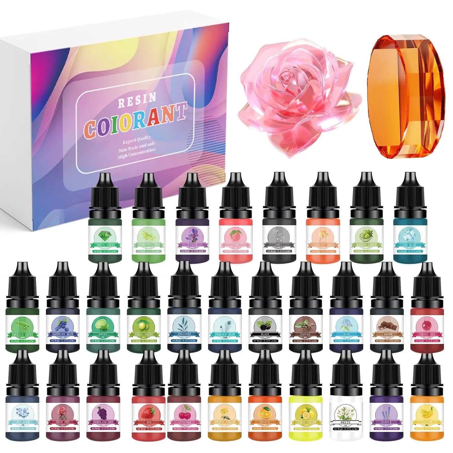 30 colori 5ml kit di pigmenti  - Jewelry Making Course recensione e prezzo