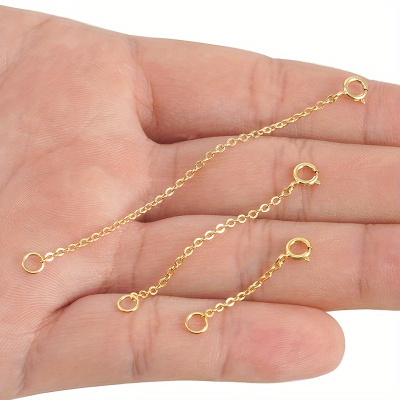 3 pezzi di catene di estension - Jewelry Making Chain recensione e prezzo