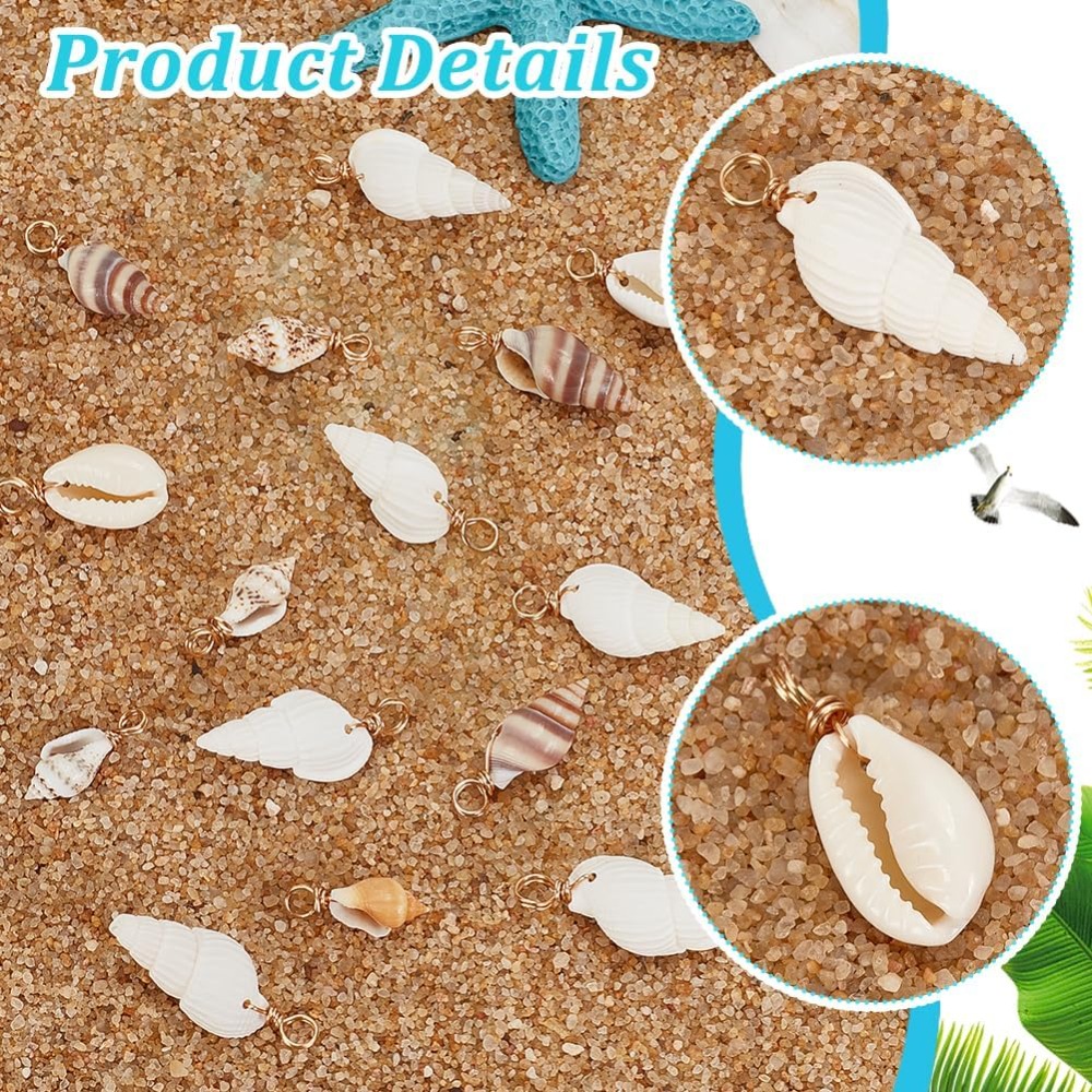 100 pz 4 Stili Conchiglia Natu - Jewelry Making Course recensione e prezzo