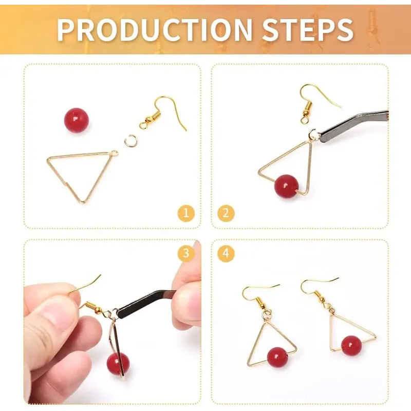 100/500 pz FAI DA TE Risultati - Jewelry Making Hardware recensione e prezzo