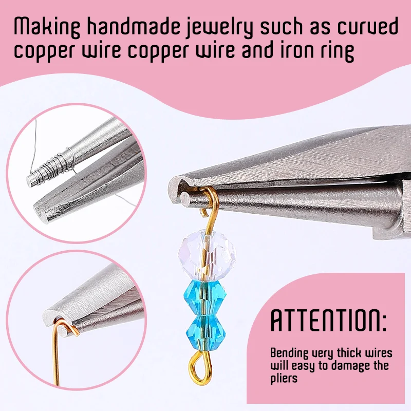 1 Pezzo Pinze Rosa per Piegatu - Jewelry Making Loop Pliers recensione e prezzo