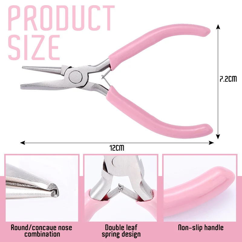 1 Pezzo Pinze Rosa per Piegatu - Jewelry Making Loop Pliers recensione e prezzo